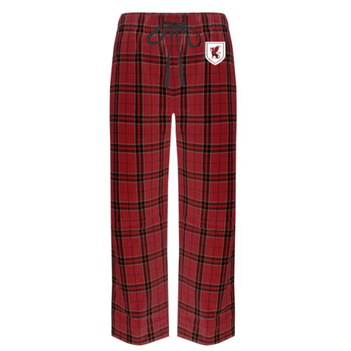Red/Black Flannel Pajama Pant-Official Shield