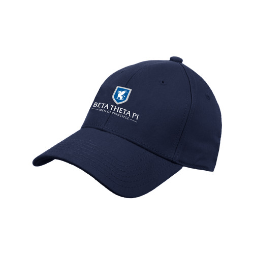 Navy Structured Adjustable Pro Style Hat-Official Logo