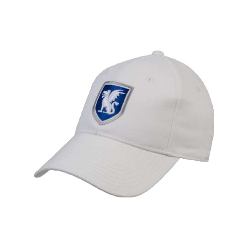 White Structured Adjustable Pro Style Hat-Official Shield