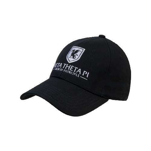 Black Structured Adjustable Pro Style Hat-Official Logo