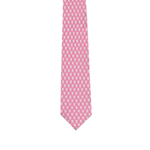 Pink Silk Shepardson Neck Tie-