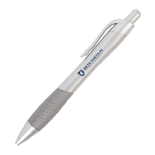  Metallic Mykonos Silver Pen - Official Logo Flat Version