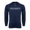 Thumbnail image for  Under Armour Navy Long Sleeve Tech Tee