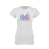 Thumbnail image for  Next Level Womens White Boyfriend Tee