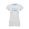 Thumbnail image for  Next Level Womens White Boyfriend Tee
