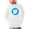 Thumbnail image for  Under Armour White Armour Fleece Hoodie