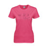 Thumbnail image for  Womens Hot Pink Short Sleeve Tee