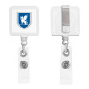 Thumbnail image for  White Square Retractable Badge Holder