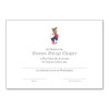 Thumbnail image for  Coat of Arms 7 x 5 Personalized Bid Card w/Matching Blank Envelope