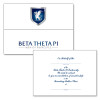 Thumbnail image for  Founding Fathers Chapter/Colony Version Tri Fold Bid Card w/Match A6 Personalized Envelope