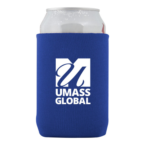  Neoprene Royal Can Holder - UMass Global Primary Logo Stacked