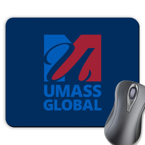  Full Color Mousepad - UMass Global Primary Logo Stacked