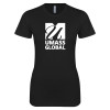 Thumbnail image for  Next Level Womens Black Boyfriend Tee