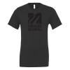 Thumbnail image for  Bella + Canvas Black Jersey Cotton T Shirt
