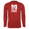 Thumbnail image for  Red Performance Long Sleeve Shirt