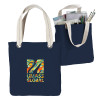 Thumbnail image for  Allie Navy Canvas Tote