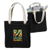 Thumbnail image for  Allie Black Canvas Tote