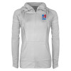 Thumbnail image for  Womens White Sport Wick Stretch Full Zip Jacket