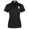 Thumbnail image for  Womens Black Performance Fine Jacquard Polo