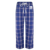 Thumbnail image for  Royal/White Flannel Pajama Pant