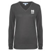 Thumbnail image for  Womens Charcoal Heather VNeck Sweater