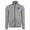 Thumbnail image for  Grey Heather Sweater Fleece Jacket