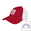Thumbnail image for  Red/White Mesh Back Unstructured Low Profile Hat