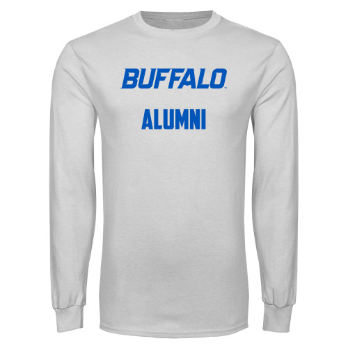 Buffalo White Long Sleeve T Shirt
