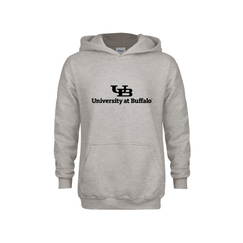  Youth Grey Fleece Hood - Primary Lock Up