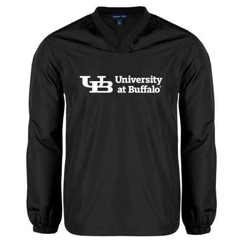  Black V Neck Raglan Windshirt - Secondary Lock Up