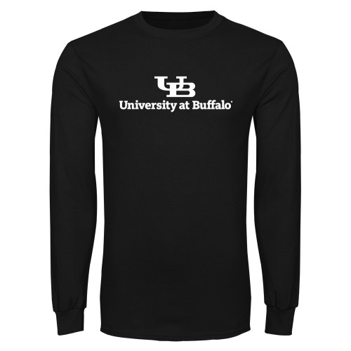  Black Long Sleeve T Shirt - Primary Lock Up