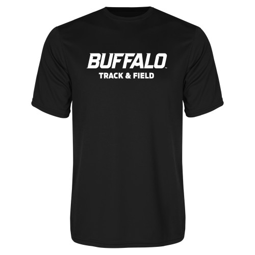  Black Performance Tee - Track and Field