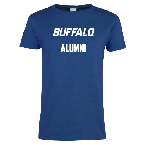  Womens Royal Short Sleeve Tee - Alumni