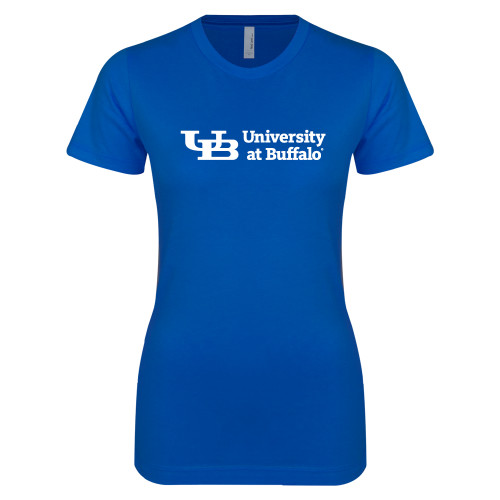  Next Level Womens Royal Boyfriend Tee - Secondary Lock Up