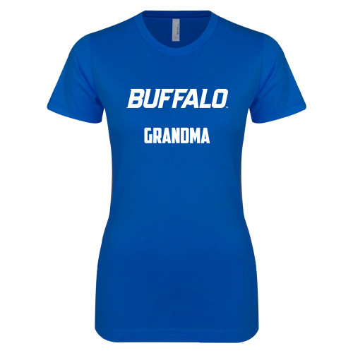  Next Level Womens Royal Boyfriend Tee - Grandma
