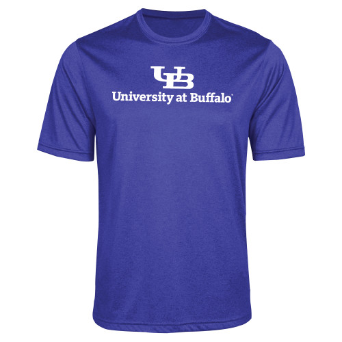  Royal Heather Performance Contender Tee - Primary Lock Up
