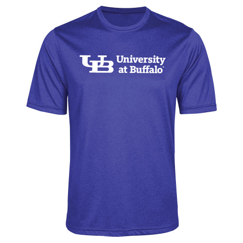  Royal Heather Performance Contender Tee - Secondary Lock Up