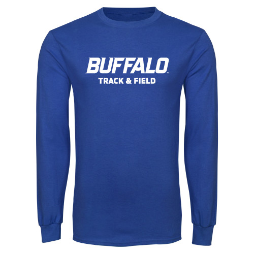  Royal Long Sleeve T Shirt - Track and Field