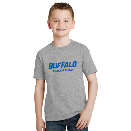  Youth Grey T Shirt - Track and Field
