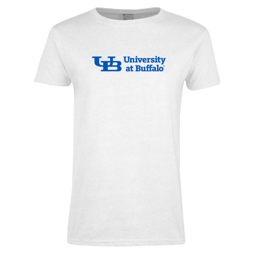 Womens White Short Sleeve Tee - Secondary Lock Up