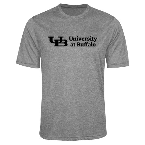  Grey Heather Performance Contender Tee - Secondary Lock Up