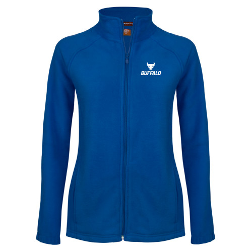  Womens Royal Fleece Full Zip Jacket - Primary Athletic Mark Stacked