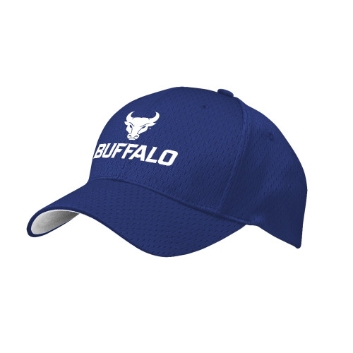  Royal Pro Mesh Structured Hat - Primary Athletic Mark Stacked