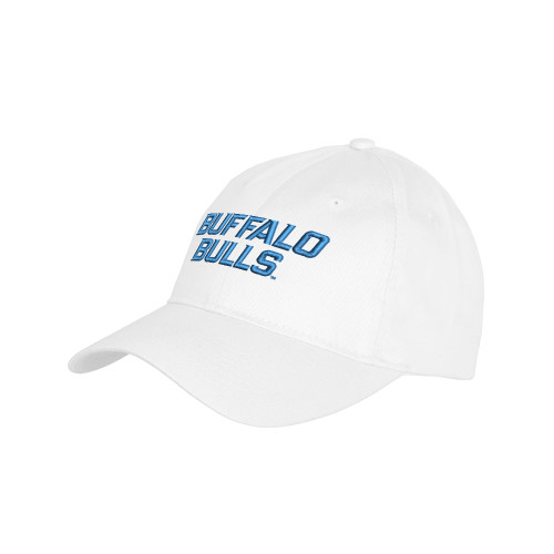  Youth White Pro Style Hat - Buffalo Bulls Wordmark