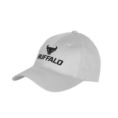  Youth Light Grey Pro Style Hat - Primary Athletic Mark Stacked