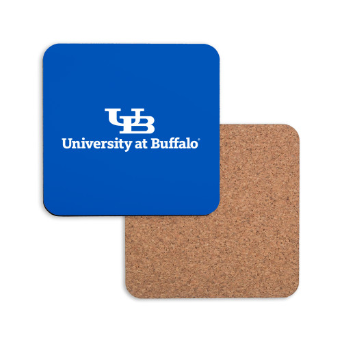  Hardboard Coaster w/Cork Backing - Primary Lock Up