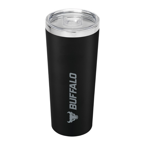  Thor Vacuum Insulated Black Tumbler 22oz - Primary Athletic Mark Horizontal Engraved