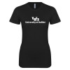 Thumbnail image for  Next Level Womens Black Boyfriend Tee