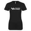 Thumbnail image for  Next Level Womens Black Boyfriend Tee