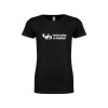 Thumbnail image for  Next Level Girls Black Fashion Fit T Shirt